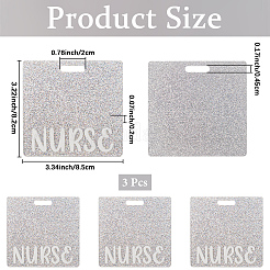 Акриловые подвески&nbsp;MACR-WH20004-001D