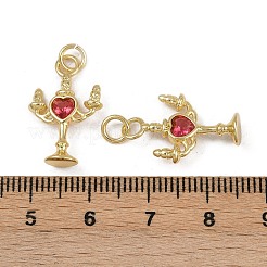 Латунные микро проложить кубического циркония подвески&nbsp;KK-Z120-02G-02