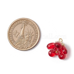 Подвески из стеклянных цветов&nbsp;PALLOY-MZ00629