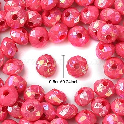 Непрозрачные акриловые бусины&nbsp;MACR-YW0003-55F