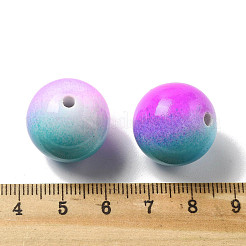 Краска для запекания непрозрачные акриловые бусины&nbsp;OACR-H049-02B