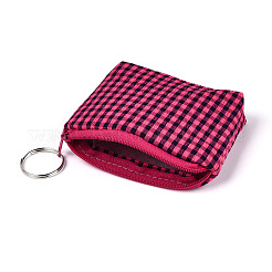 Хлопковые кошельки с клетчатым узором&nbsp;AJEW-N003-21