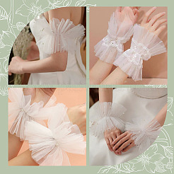 4 шт. 2-х видов кружевных нарукавников&nbsp;AJEW-GA0008-16