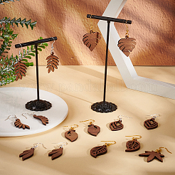 Набор для изготовления сережек в виде листьев своими руками&nbsp;DIY-OC0004-44