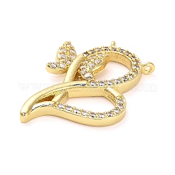 Латунные микро проложить кубического циркония подвески&nbsp;KK-L229-071G