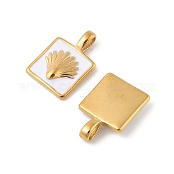 Подвески из нержавеющей стали 304 с эмалью&nbsp;STAS-P380-04G