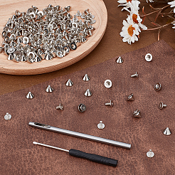 100 шт. заклепки из сплава&nbsp;FIND-OC0013-89P