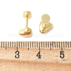 Серьги-гвоздики из нержавеющей стали 304&nbsp;EJEW-Q028-03D-G