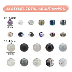 Стеклянные бусины смешанных стилей&nbsp;DIY-HY0001-83A