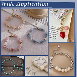 8 шт. 925 серебряные застежки-когти-омары&nbsp;STER-UN0001-66