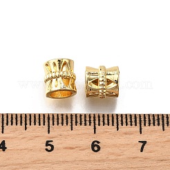 Бусины европейские латунные колонны&nbsp;LS-KK-C106-13G