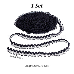 25 м полиэстеровых эластичных кружевных лент&nbsp;OCOR-PH0006-27C