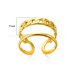 Манжетные кольца из нержавеющей стали 304 в простом стиле&nbsp;FS-WG1C3D0-07