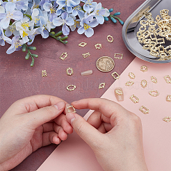 Сплав кабошонов&nbsp;MRMJ-WH0082-77