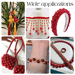 1070 шт. Искусственный жемчуг акриловые бусины&nbsp;OACR-PH0004-17