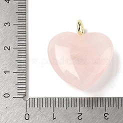 Природного розового кварца подвески&nbsp;G-C274-04H