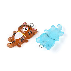 Подвески из светящейся прозрачной смолы&nbsp;RESI-T059-13