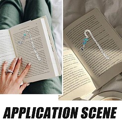 12 шт. 6 стиля тибетский стиль сплав закладки фурнитура с отверстием&nbsp;FIND-SC0006-56