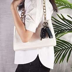 Брелок для ключей от машины из натуральной кожи&nbsp;JX273D