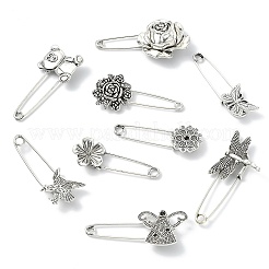 26шт брошь из античного серебряного сплава в 13 стилях&nbsp;JEWB-CJ0001-89