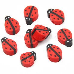 100шт бусины из полимерной глины ручной работы&nbsp;CLAY-CJ0001-67