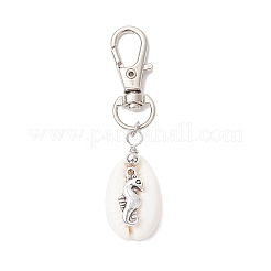 Океан коллекция подвесные украшения из ракушек&nbsp;HJEW-JM03210-01