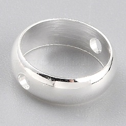 Латунные бусины в оправе&nbsp;X-KK-O133-014B-S