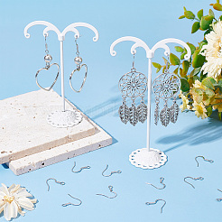 100 пара латунных крючков для сережек&nbsp;KK-CN0001-78