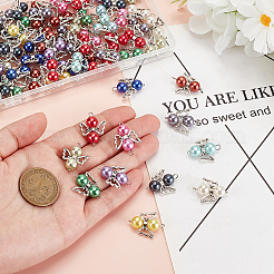 Подвески из акрила и сплава&nbsp;PALLOY-GO00019