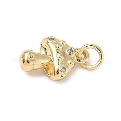 Латунные микро проложить кубического циркония подвески&nbsp;ZIRC-I356-31G