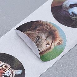 Самоклеящиеся бумажные наклейки DIY-E027-A-12