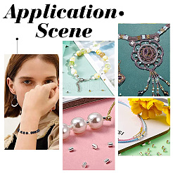 20 шт. 925 бусины-разделители из стерлингового серебра&nbsp;FIND-PH0006-98