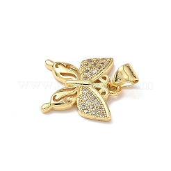 Латунные микро проложить кубического циркония подвески&nbsp;KK-Q068-09B-G