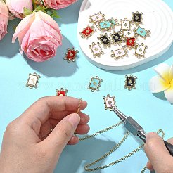 20 шт. 5 цвета сплава кристаллов горного хрусталя пики соединительные подвески&nbsp;FIND-CJ0003-05