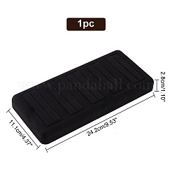 Подставки для колец из микрофибры на 5 слот&nbsp;RDIS-WH0015-02A