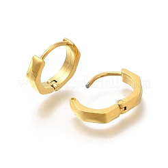 Серьги-кольца из нержавеющей стали 304 с ионным покрытием (IP)&nbsp;EJEW-H018-05G-02