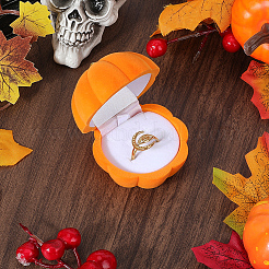 1 шт. тыквенные флокированные шкатулки для украшений&nbsp;VALE-BBC0001-01