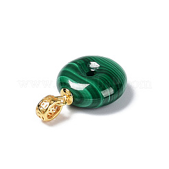 Природного малахита подвески&nbsp;G-C033-06G