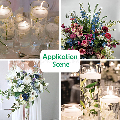 30шт тканевая искусственная ветка цветущей сливы&nbsp;AJEW-SC0031-60A