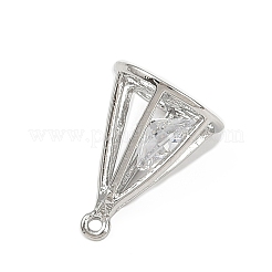 Латунь с подвесками из прозрачного кубического циркония&nbsp;LS-KK-L238-32P