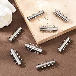 Не тускнеющие однорядные застежки-слайдеры из нержавеющей стали 304&nbsp;LS-STAS-H402-35P-01