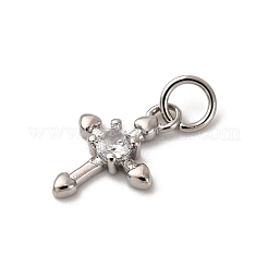 Латунные микро проложить кубического циркония подвески&nbsp;KK-P308-27P