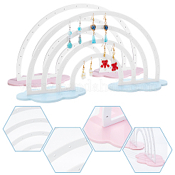 2 комплект из 2-х цветных акриловых подставок для сережек&nbsp;EDIS-NB0001-08