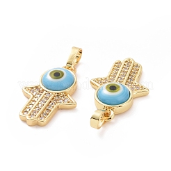 Латунные микро проложить кубического циркония подвески&nbsp;ZIRC-F136-02G-02