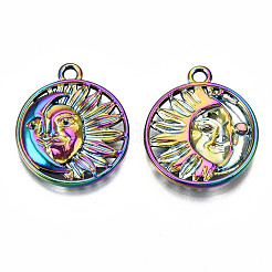 Подвески из сплава цвета радуги&nbsp;PALLOY-S180-010-RS