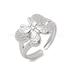 Кольца-манжеты из нержавеющей стали 304 для женщин&nbsp;RJEW-A079-02A-P