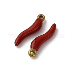 Подвески из нержавеющей стали 304 с эмалью&nbsp;STAS-P406-19A-G