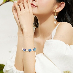 14шт 7 цвета бусины лэмпворк ручной работы&nbsp;LAMP-YW0004-09