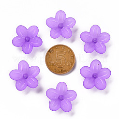 Матовые акриловые колпачки из бисера&nbsp;X-MACR-S371-08A-747