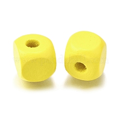 Спрей окрашены деревянные бусины&nbsp;WOOD-P021-01C-27